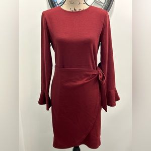 Panesare medium burgundy dress nwt